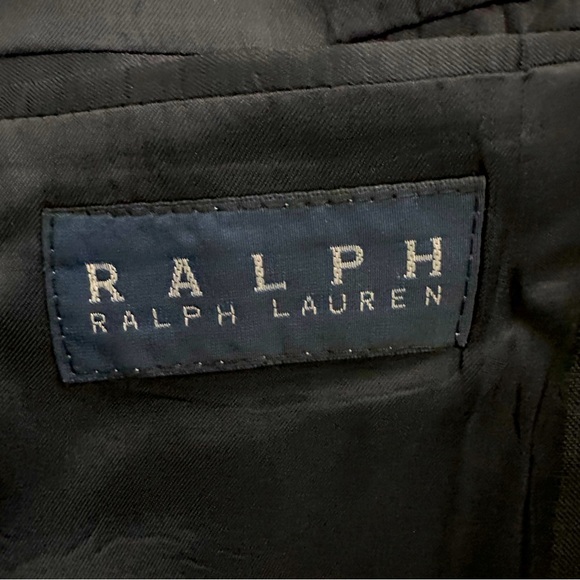 Ralph Lauren 44 Tall Navy Wool Cashmere
Blazer Sport Coat 2 Button - Picture 12 of 15